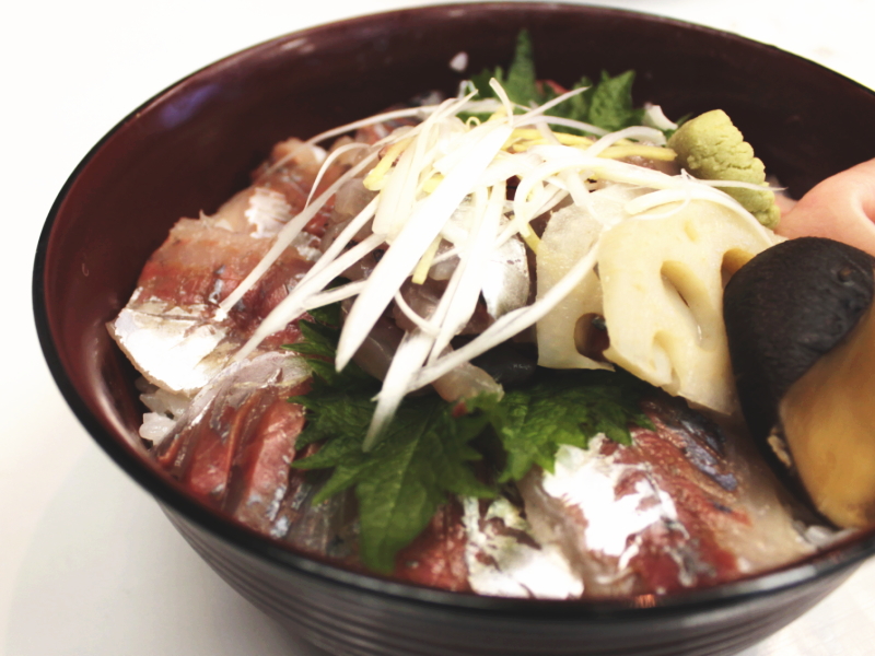 あじ丼byさとみ寿司
